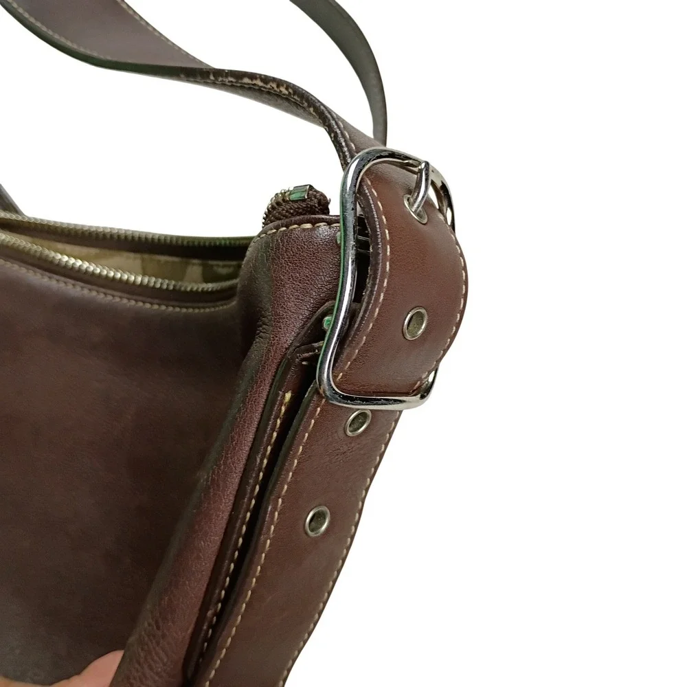 Coach Hobo Bag Womens Small Brown Good Leather Ergo 9326 Vintage‎ Shoulder Bag